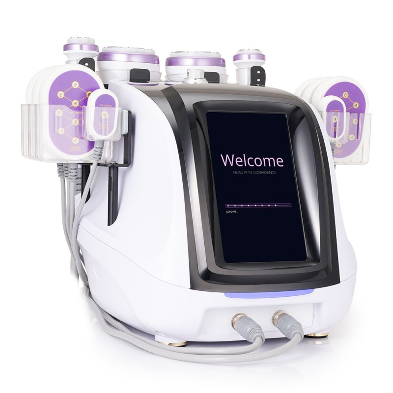 S Shape Ultrasound Rf Ems Electroporation Vacuum Suction Rf Face Body